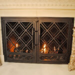 custom ornate fireplace doors daytona beach east coast ornamental welding